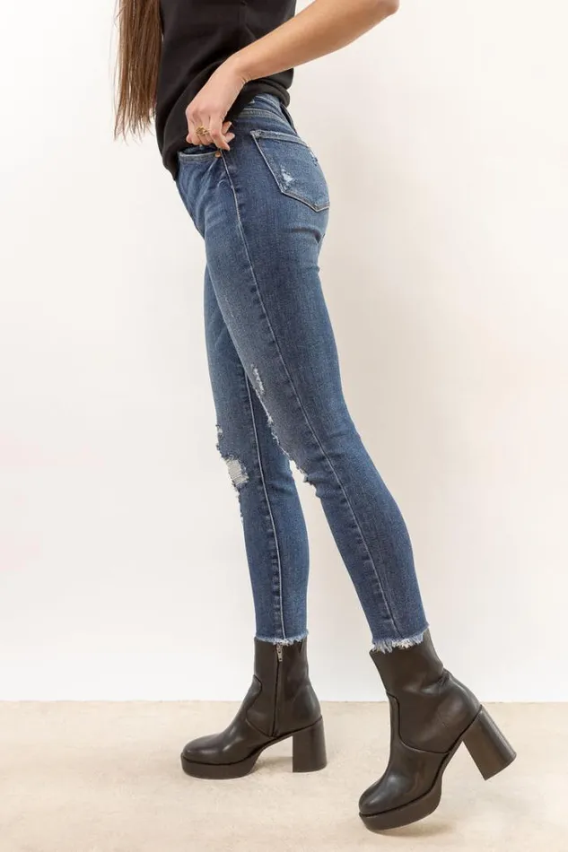 Bohme Denim Bohme High Rise Skinny Jeans 8211 FINAL SALE Dark Wash 8211 Women Bohme Denim Bohme High Rise Skinny Jeans 8211 FINAL SALE Dark Wash 8211 Women