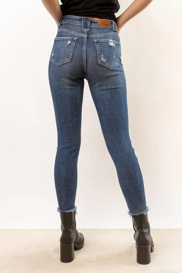 Bohme Denim Bohme High Rise Skinny Jeans 8211 FINAL SALE Dark Wash 8211 Women Bohme Denim Bohme High Rise Skinny Jeans 8211 FINAL SALE Dark Wash 8211 Women