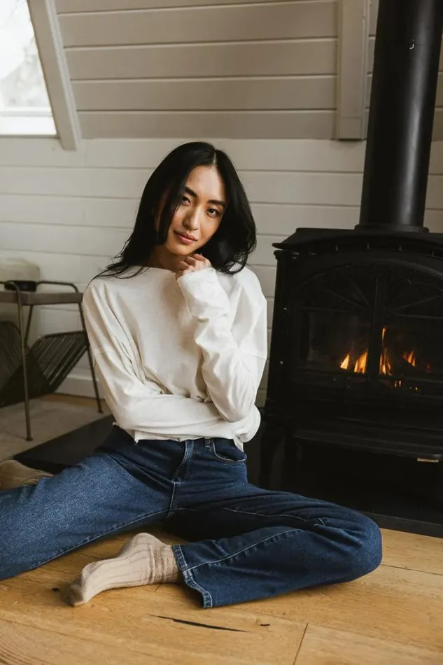 Bohme Denim Fawn Straight Leg Jeans Dark Wash 8211 Women Bohme Denim Fawn Straight Leg Jeans Dark Wash 8211 Women