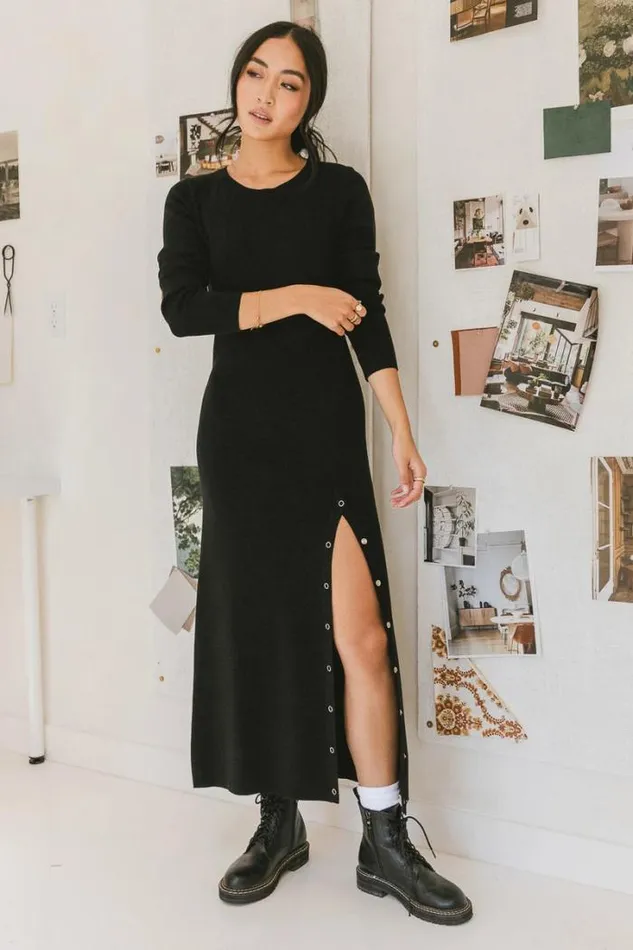 Bohme Dresses Amal Maxi Dress In Black 8211 Final Sale Black 8211 Women