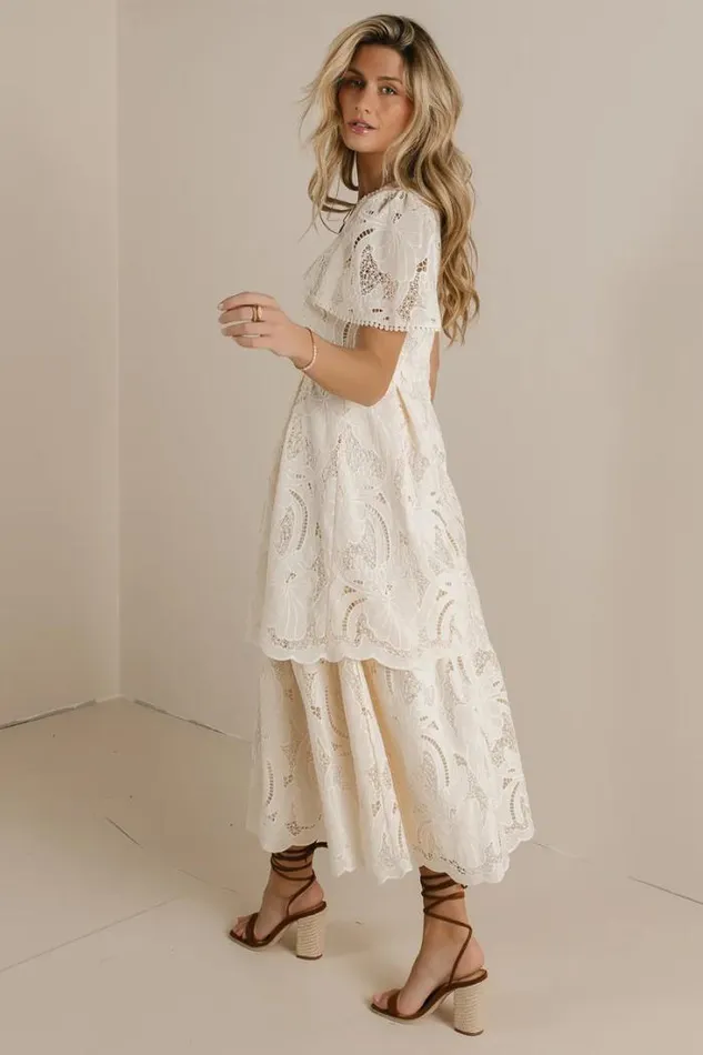 Bohme Dresses Isn039t It Romantic Lace Dress Cream 8211 Women