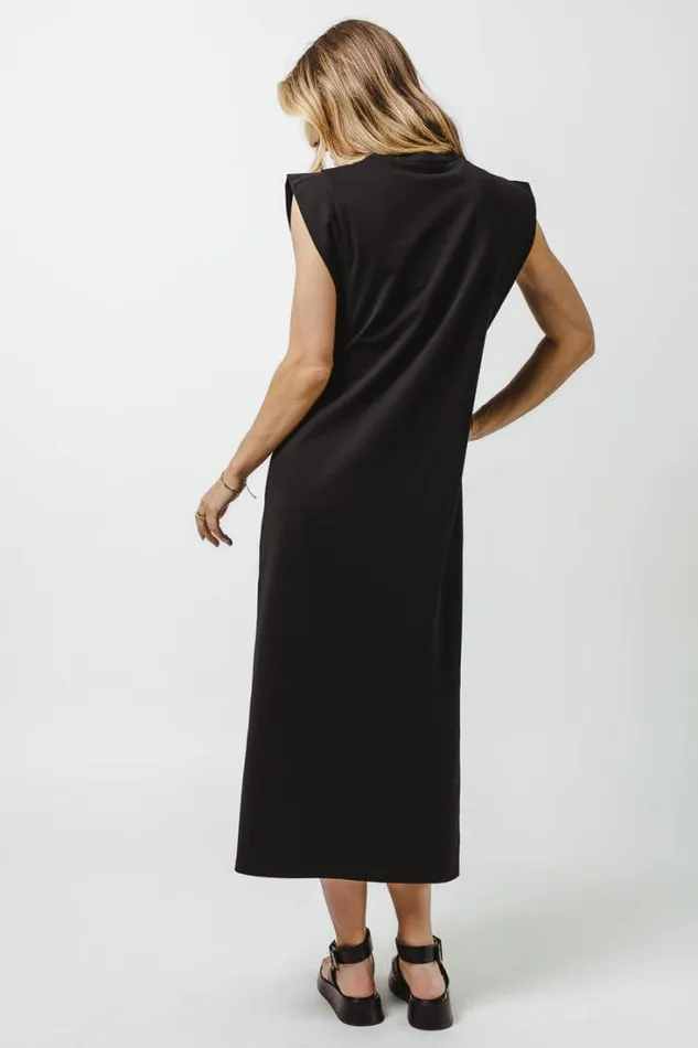 Bohme Dresses Lara Midi Dress In Black Black 8211 Women Bohme Dresses Lara Midi Dress In Black Black 8211 Women