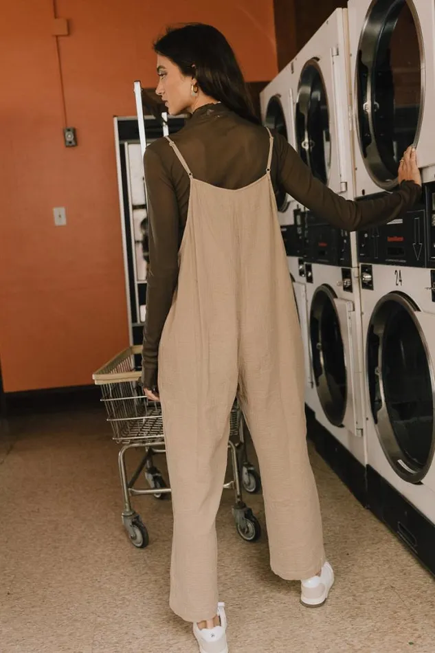 Bohme Jumpsuits and Overalls Mackenzie Jumpsuit In Tan Tan 8211 Women Bohme Jumpsuits and Overalls Mackenzie Jumpsuit In Tan Tan 8211 Women