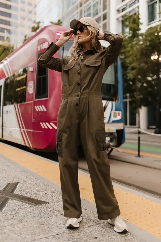 Bohme Jumpsuits and Overalls No Fly Zone Coveralls 8211 FINAL SALE Olive 8211 Women