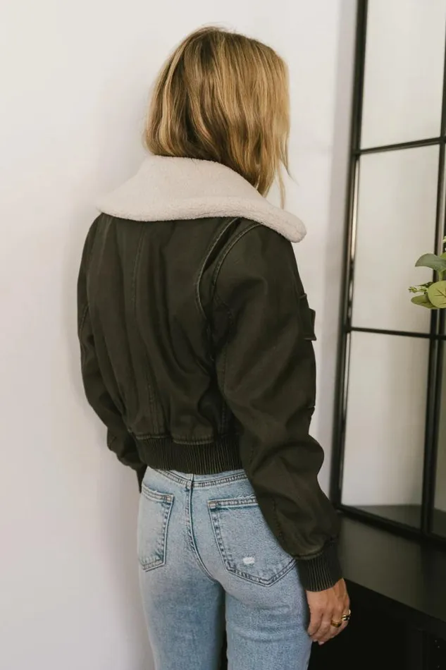Bohme Outerwear BlankNYC Take Flight Vegan Jacket 8211 FINAL SALE Black 8211 Women Bohme Outerwear BlankNYC Take Flight Vegan Jacket 8211 FINAL SALE Black 8211 Women