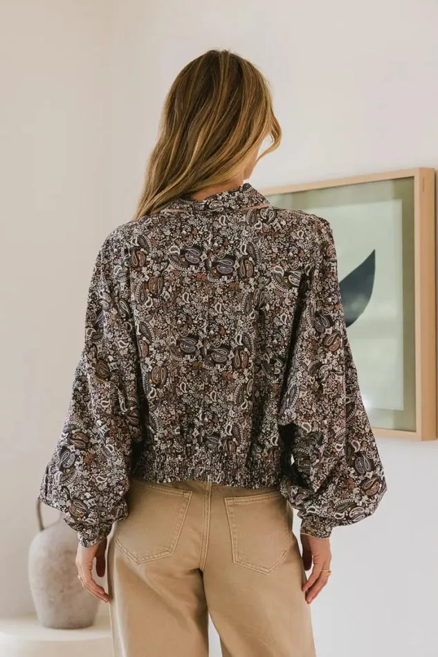 Bohme Outerwear Shannon Paisley Jacket Navy 8211 Women Bohme Outerwear Shannon Paisley Jacket Navy 8211 Women