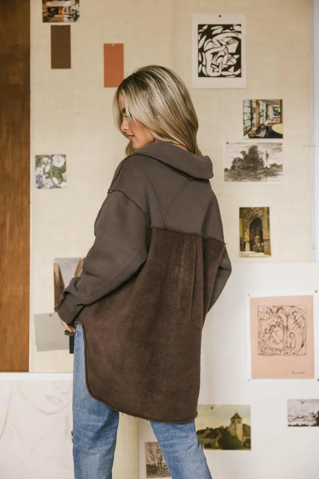 Bohme Outerwear Sophie Cozy Jacket In Brown Brown 8211 Women Bohme Outerwear Sophie Cozy Jacket In Brown Brown 8211 Women