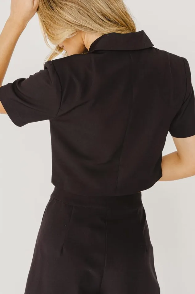 Bohme Sets Billie Top In Black 8211 FINAL SALE Black 8211 Women Bohme Sets Billie Top In Black 8211 FINAL SALE Black 8211 Women