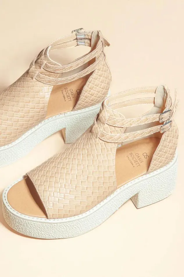 Bohme Shoes Elizabeth Heeled Sandals In Tan Tan 8211 Women