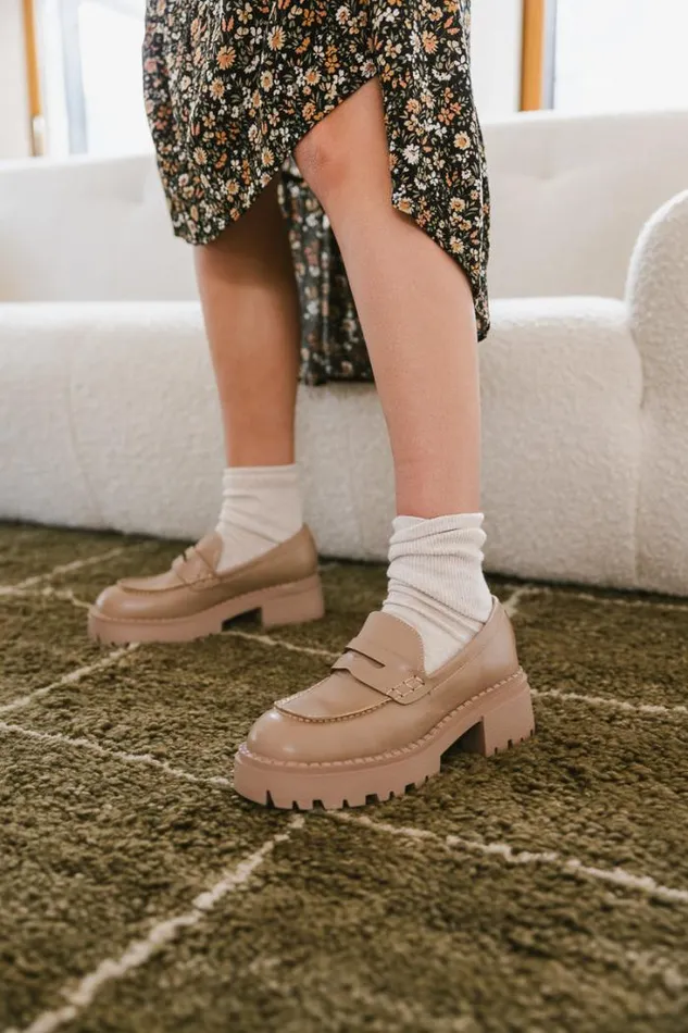 Bohme Shoes Nikia Platform Loafers In Taupe Taupe 8211 Women Bohme Shoes Nikia Platform Loafers In Taupe Taupe 8211 Women