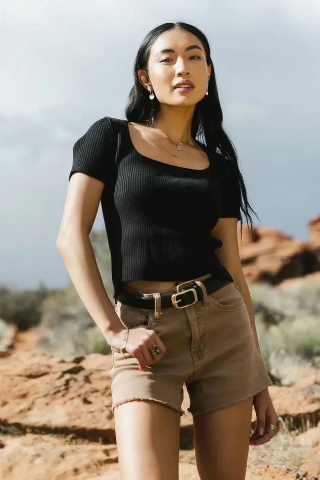 Bohme Shorts Sybil Denim Shorts Taupe 8211 Women Bohme Shorts Sybil Denim Shorts Taupe 8211 Women