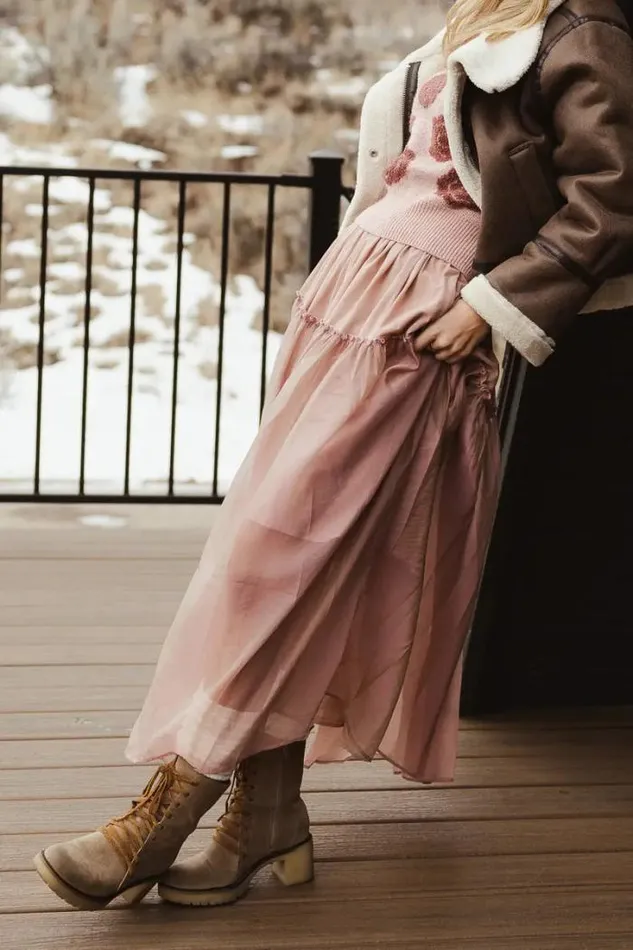 Bohme Skirts Terrin Tulle Skirt In Mauve Mauve 8211 Women Bohme Skirts Terrin Tulle Skirt In Mauve Mauve 8211 Women