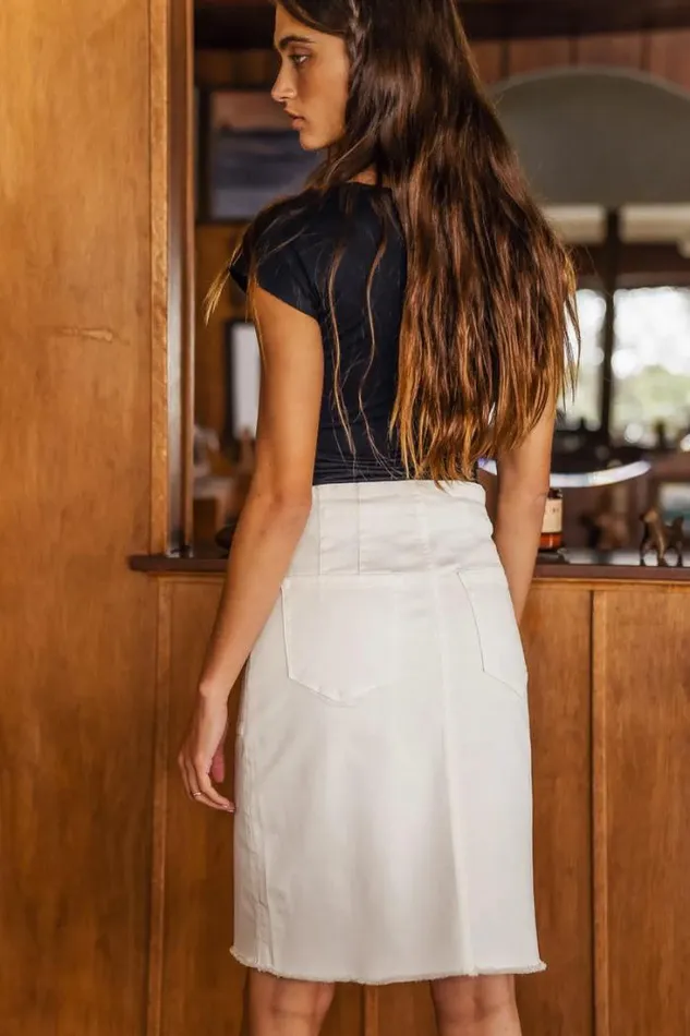 Bohme Skirts Verity Skirt In Cream 8211 FINAL SALE Cream 8211 Women Bohme Skirts Verity Skirt In Cream 8211 FINAL SALE Cream 8211 Women