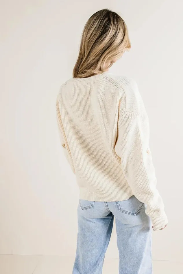 Bohme Sweaters Alyssa Knit Sweater In Ivory Ivory 8211 Women Bohme Sweaters Alyssa Knit Sweater In Ivory Ivory 8211 Women