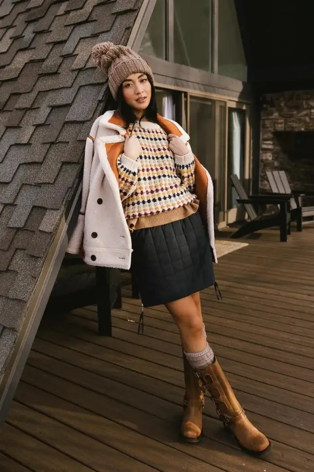 Bohme Sweaters Hexagon Knit Sweater In Cream 8211 FINAL SALE Cream 8211 Women Bohme Sweaters Hexagon Knit Sweater In Cream 8211 FINAL SALE Cream 8211 Women