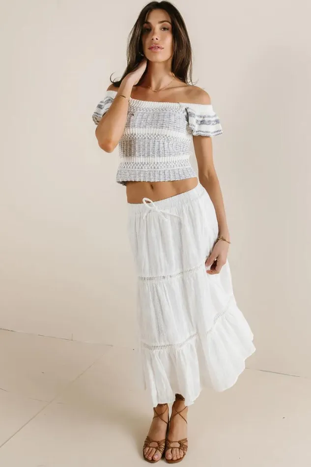 Bohme Sweaters Quinn Sweater Crop Top Cream 8211 Women Bohme Sweaters Quinn Sweater Crop Top Cream 8211 Women