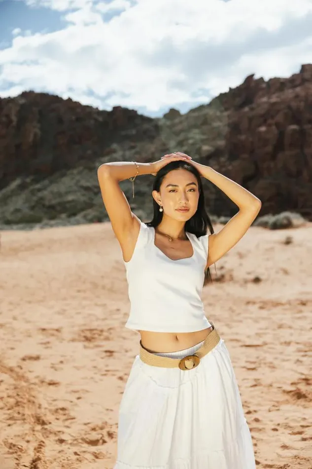 Bohme Tops Aella Ribbed Top In White White 8211 Women Bohme Tops Aella Ribbed Top In White White 8211 Women