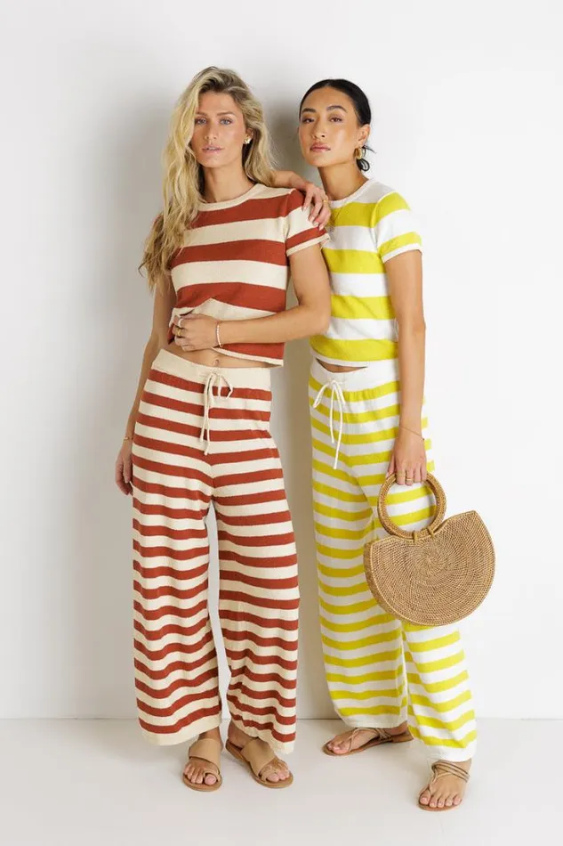 Bohme Tops Charly Striped Top In Rust Rust 8211 Women Bohme Tops Charly Striped Top In Rust Rust 8211 Women