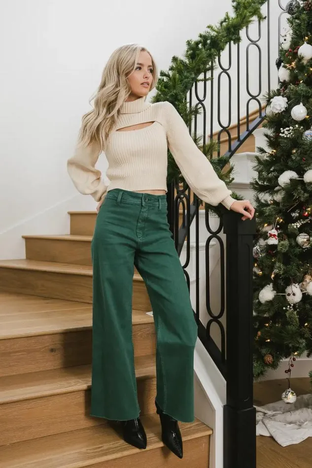 Bohme Tops Cut Out Turtleneck Sweater In Cream Cream 8211 Women Bohme Tops Cut Out Turtleneck Sweater In Cream Cream 8211 Women