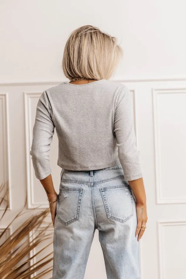 Bohme Tops Demetri Ribbed Top 8211 FINAL SALE Mocha 8211 Women Bohme Tops Demetri Ribbed Top 8211 FINAL SALE Mocha 8211 Women