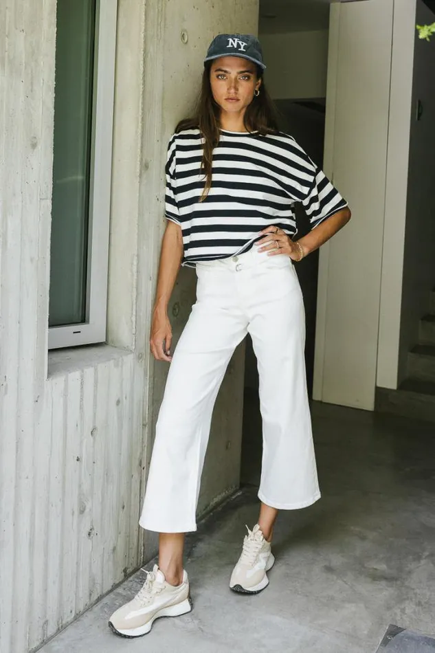 Bohme Tops Felix Striped Top In Navy Navy 8211 Women Bohme Tops Felix Striped Top In Navy Navy 8211 Women