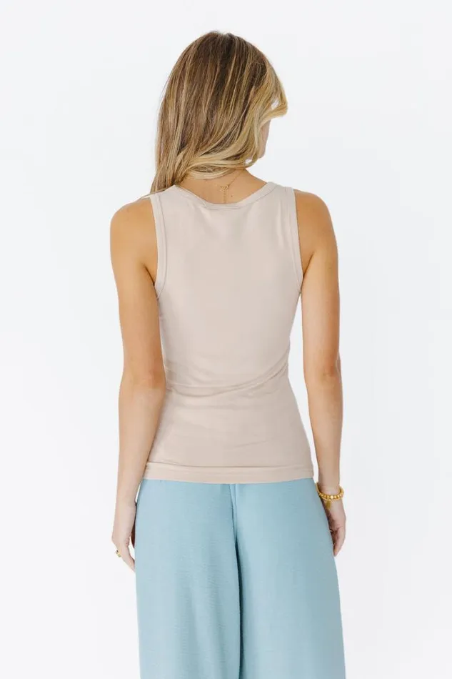 Bohme Tops Harlowe Tank In Tan Tan 8211 Women Bohme Tops Harlowe Tank In Tan Tan 8211 Women