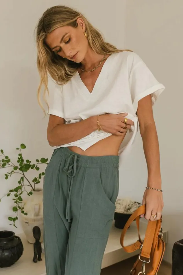Bohme Tops Logan Contrast Top In White White 8211 Women Bohme Tops Logan Contrast Top In White White 8211 Women