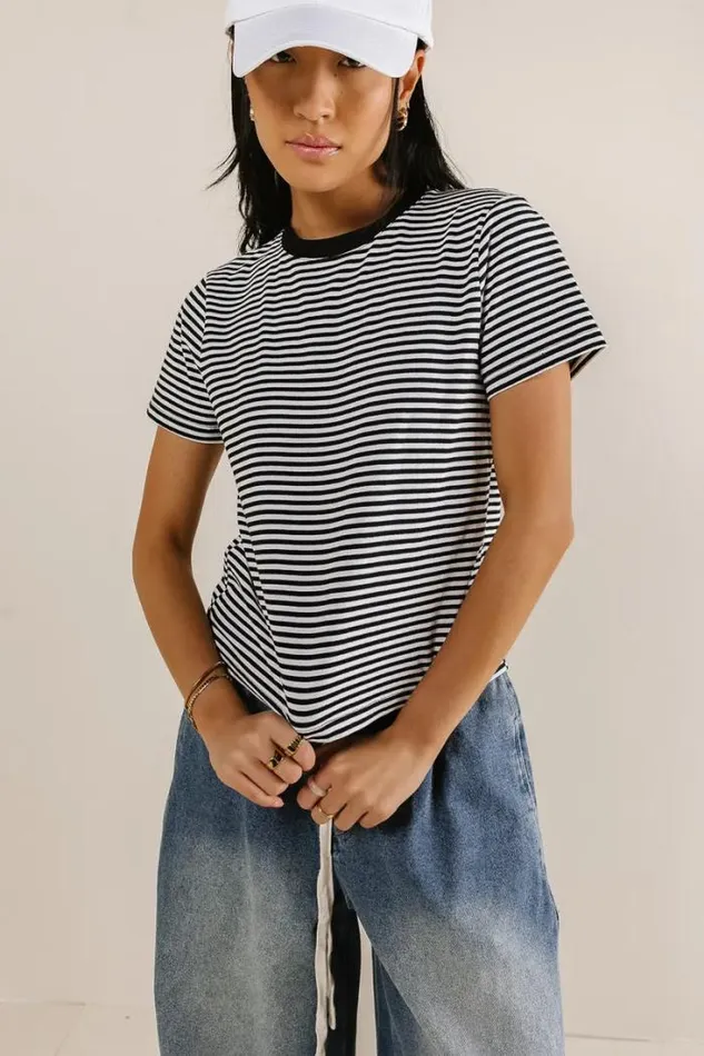 Bohme Tops Mia Top In Black Black 8211 Women