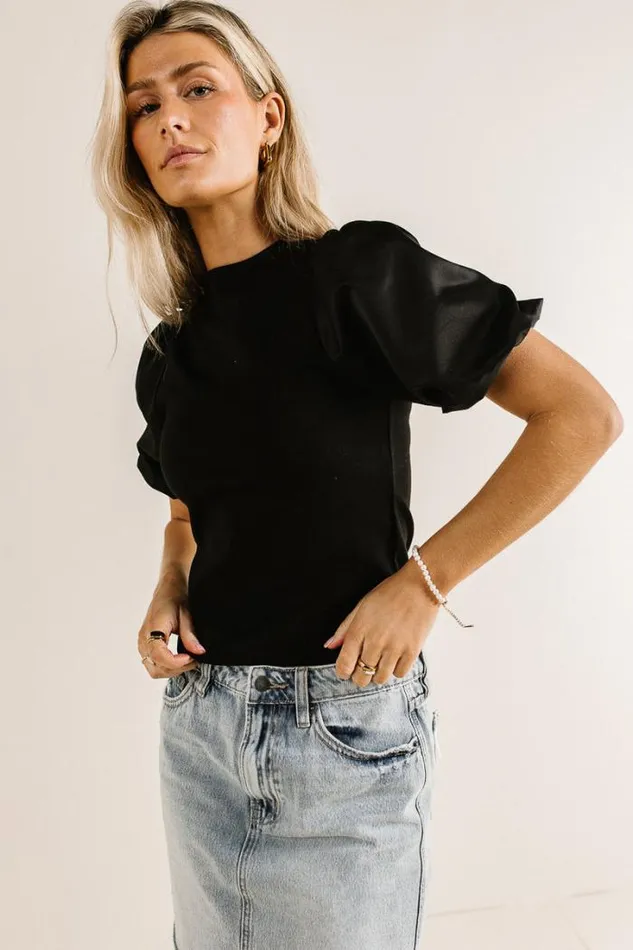 Bohme Tops Octavia Top In Black Black 8211 Women Bohme Tops Octavia Top In Black Black 8211 Women
