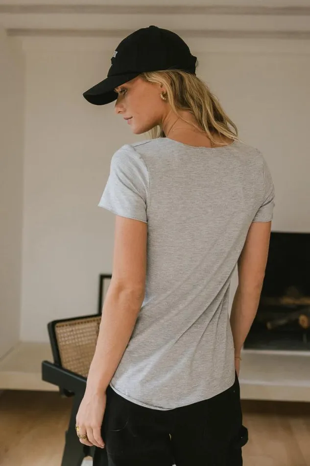 Bohme Tops Priya Top In Grey Grey 8211 Women Bohme Tops Priya Top In Grey Grey 8211 Women