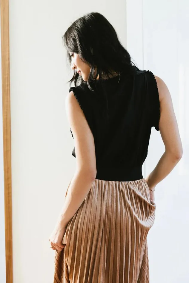 Bohme Tops Rosie Tank Top In Black 8211 FINAL SALE Black 8211 Women Bohme Tops Rosie Tank Top In Black 8211 FINAL SALE Black 8211 Women