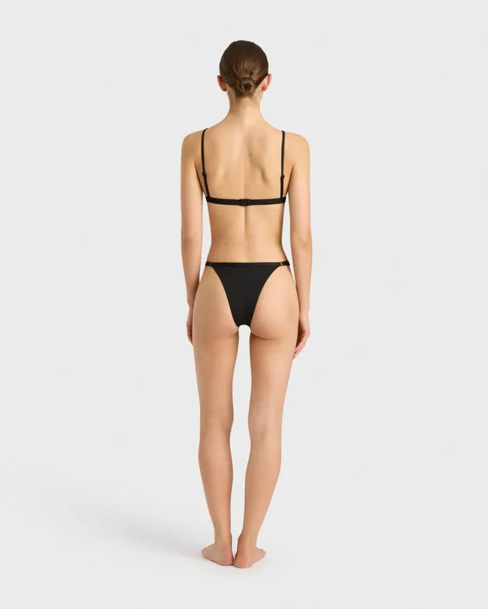 BONDI BORN Bikini Bottoms Presley Bikini Bottom 8211 Black 8211 Women