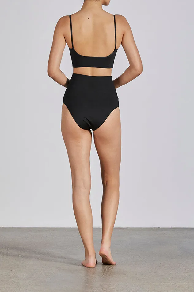 BONDI BORN Bikini Tops Billie Bikini Top 8211 Black 8211 Women