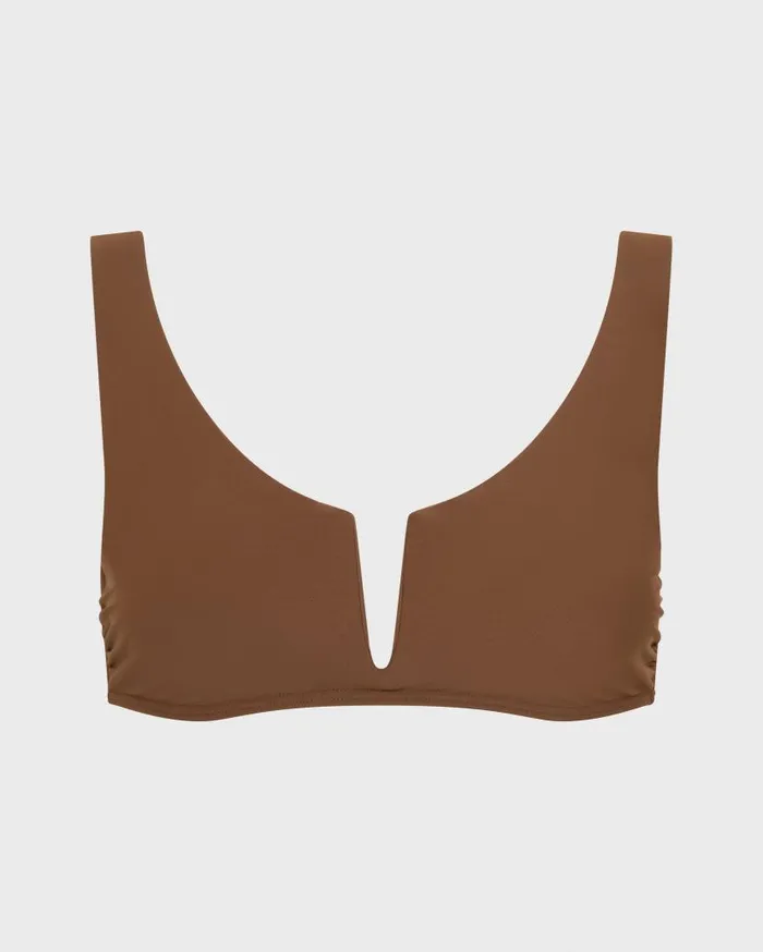 BONDI BORN Bikini Tops Verona Bikini Top 8211 Cocoa 8211 Women