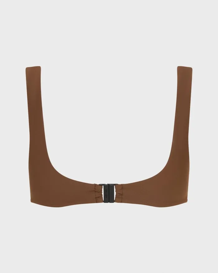 BONDI BORN Bikini Tops Verona Bikini Top 8211 Cocoa 8211 Women