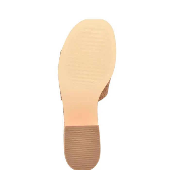 Boone Platform Slide Sandals Brown Raffia Women Nine West Platforms Boone Platform Slide Sandals Brown Raffia Women Nine West Platforms