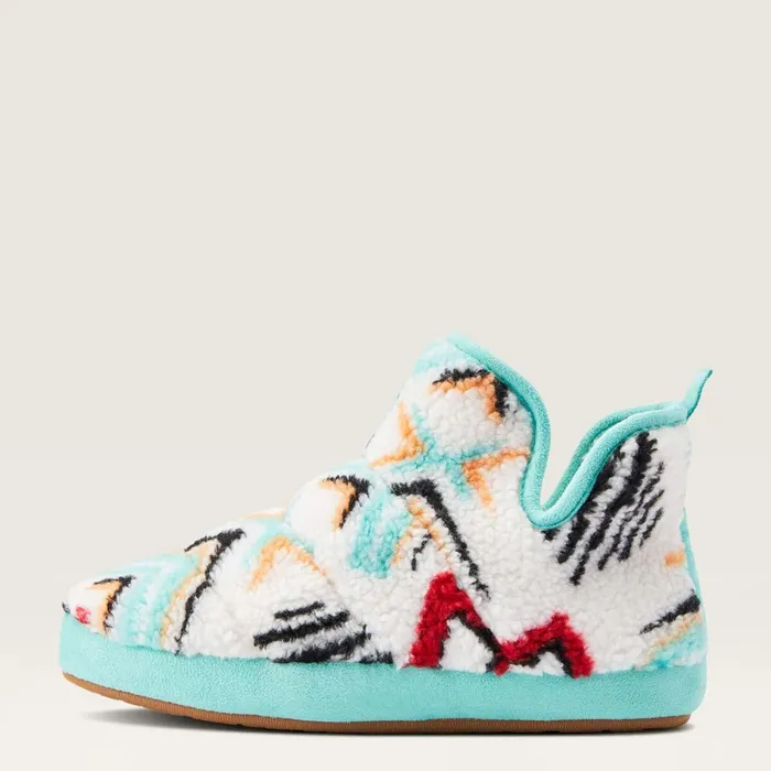 Bootie Slipper Fuzzy Southwest Print Women Ariat Slippers Bootie Slipper Fuzzy Southwest Print Women Ariat Slippers
