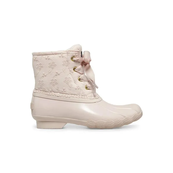 Boots Kids Sperry Big Kid039s Saltwater Duck Boot Pinkpink