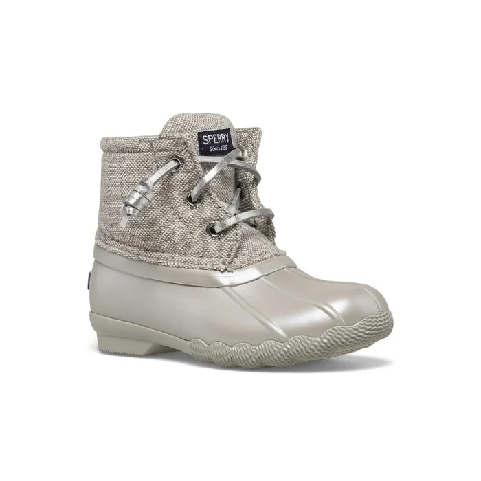Boots Kids Sperry Big Kid039s Saltwater Junior Duck Boot Grey Boots Kids Sperry Big Kid039s Saltwater Junior Duck Boot Grey