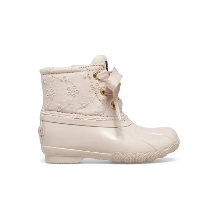 Boots Kids Sperry Big Kid039s Saltwater Junior Duck Boot Pinkpink