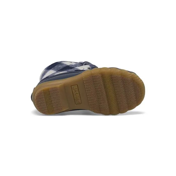 Boots Kids Sperry Little Kid039s Saltwater Junior Duck Boot Navy Plaid Boots Kids Sperry Little Kid039s Saltwater Junior Duck Boot Navy Plaid
