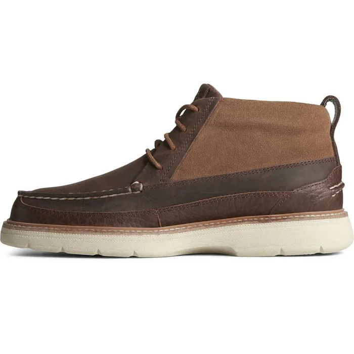 Boots Men Sperry Authentic Original PLUSHWAVE Lug Chukka Boot Dark Tan Boots Men Sperry Authentic Original PLUSHWAVE Lug Chukka Boot Dark Tan