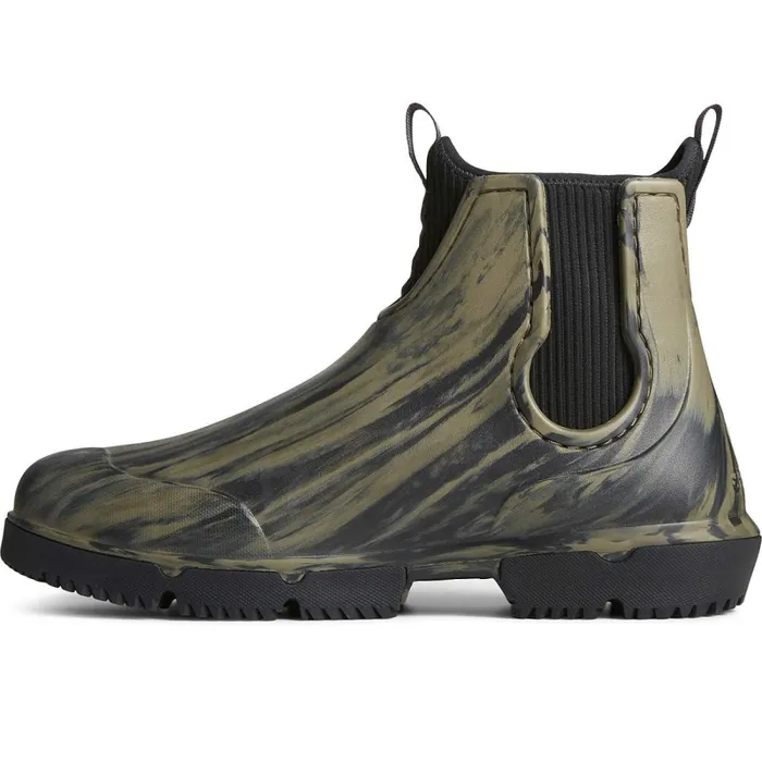 Boots Men Sperry Float Rain Boot Olive Camo Boots Men Sperry Float Rain Boot Olive Camo