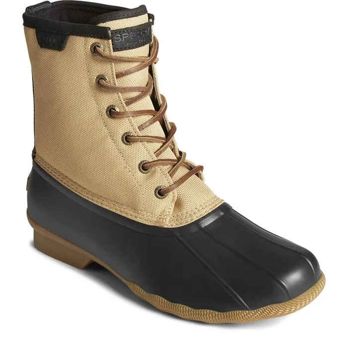 Boots Men Sperry SeaCycled Saltwater Duck Boot Black Boots Men Sperry SeaCycled Saltwater Duck Boot Black