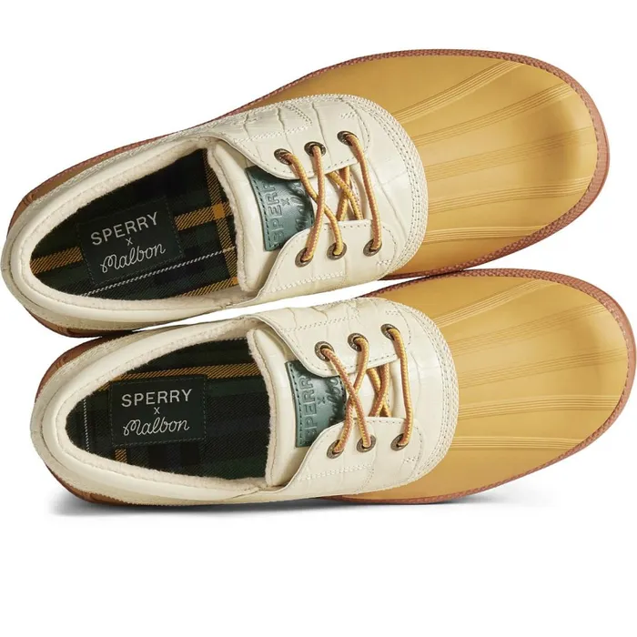 Boots Men Sperry Sperry X Malbon Cold Bay 3Eye Duck Boot Ivory Boots Men Sperry Sperry X Malbon Cold Bay 3Eye Duck Boot Ivory