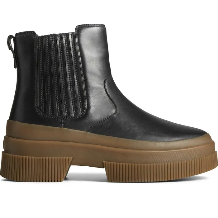 Boots Women Sperry Highland Chelsea Boot Black