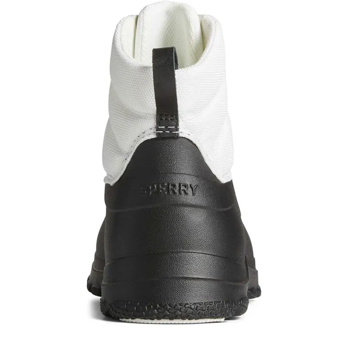 Boots Women Sperry SeaCycled Duck Float Zip Up Boot White