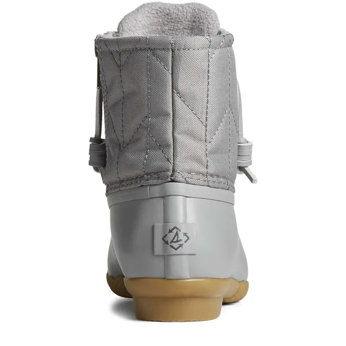Boots Women Sperry SeaCycled Saltwater Nylon Duck Boot Grey Boots Women Sperry SeaCycled Saltwater Nylon Duck Boot Grey