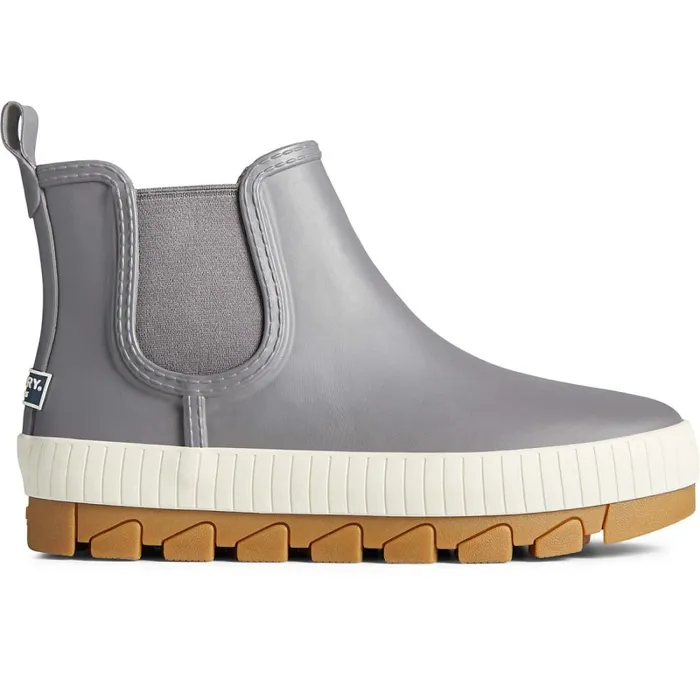 Boots Women Sperry Torrent Chelsea Waterproof Rain Boot Grey