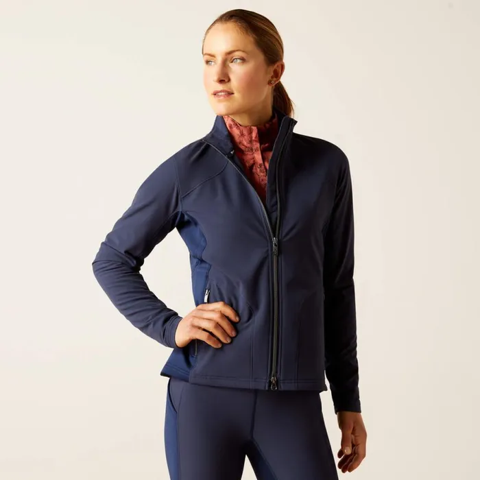 Boreas Full Zip Jacket Navy Women Ariat Jackets and Vests